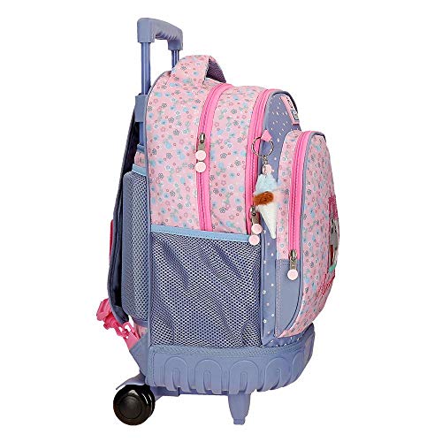 Enso My Sweet Home Mochila 2 Ruedas Multicolor 33x44x21 cms Poliéster 30,49 L