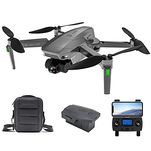 Entrega en 5~7 Días, ZLL SG907 MAX GPS Drone con Cámara 4K HD, Cardán Mecánico de 3 Ejes, 25 Minutos de Vuelo, 5.8Ghz WiFi FPV Dron Adultos, Profesional Quadcopter (1 Pila)