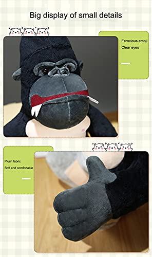 ErLaLa Godzilla vs.King Kong Movie Doll Gorilla Little Monster Doll Anime King of Monsters Peluche de Juguete