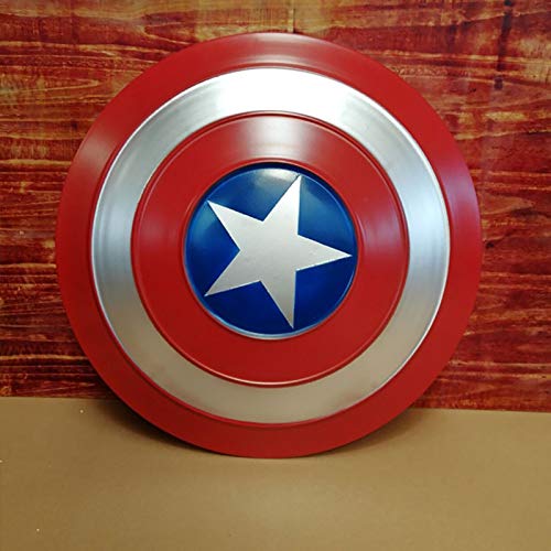 Escudo Capitan America Metal Niños Apoyos de Película Escudo del Capitán América Colección Glory del 75 Aniversario Réplica de Marvel Prop 32cm