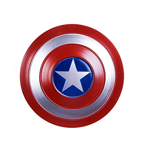 Escudo Capitan America Metal Niños Apoyos de Película Escudo del Capitán América Colección Glory del 75 Aniversario Réplica de Marvel Prop 32cm