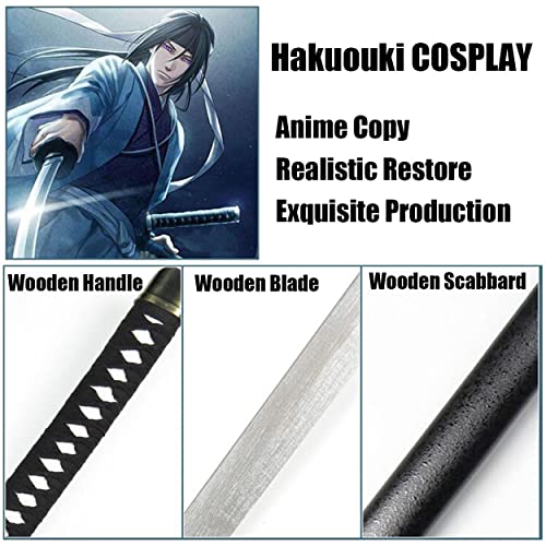 Espada de Halloween Cosplay Demon Slayer Anime Sword Katana Arma Prop Japonés Ninja Samurai Espada con vaina Anime Fans Colecciones Juguetes para niños (Tamaño: 80 cm)