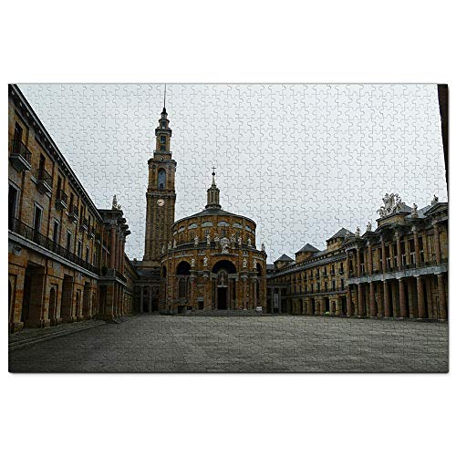 España Iglesia de San Pedro Gijón Puzzle 1000 Piezas para Adultos Familia Rompecabezas Recuerdo Turismo Regalo