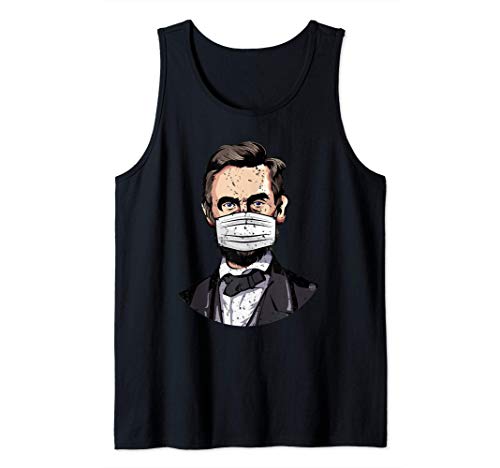 Estados Unidos Abraham Lincoln con máscara de Camiseta sin Mangas