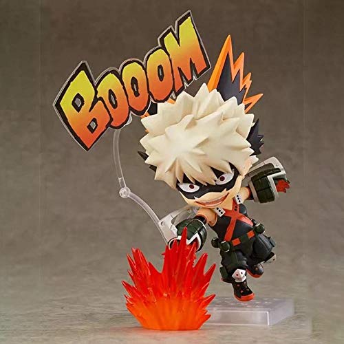 Estatua PVC Figuras De Acción Anime Figurita 10 Cm My Hero Academia PVC Figura De Acción Juguetes Figura De Anime Midoriya Izuku Bakugou Katsuki Todoroki Shouto Q Versión-No Box_Chinaconjunto De Fig