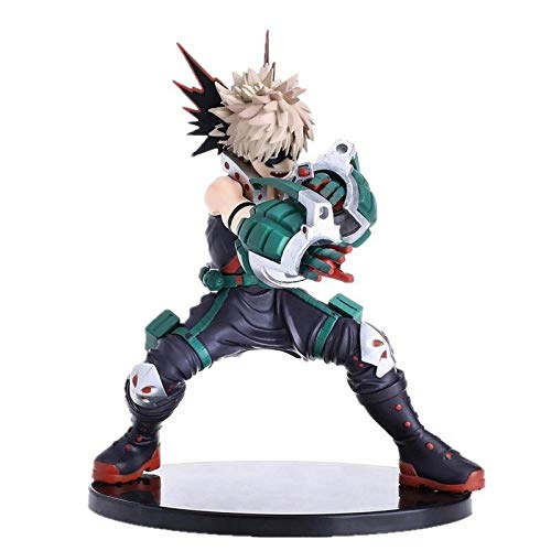 Estatua PVC Figuras De Acción Anime Figurita 17Cm My Hero Academia Anime Bakugo Izuku Katsuki Midoriya Colección De Dibujos Animados Modelo PVC Figura De Acción De Juguete para Niños Juguetes De Reg