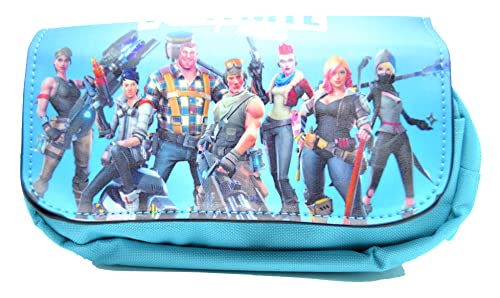 Estuche, Plumier PS4 PC . de Anime loot Temporada Figuras , Cartera de Videojuegos para bolígrafos y lápices. Gamers Online, Bolsa para la Escuela para pc / ps4 , 22cm 9cm 9cm