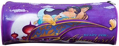 Estuche redondo Aladdin escuela niños