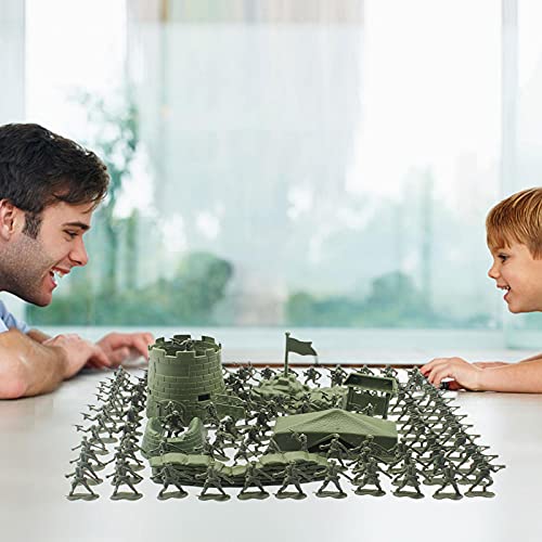 Eteng Figuras militares y accesorios ejército hombres juego soldado juguete conjuntos figuras de acción juego para 3 4 5 6 7 8 años niños niñas niños