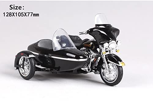 ETWBOHD Modelo de Motocicleta, 1:18 Compatible con Ha-Lley 1998 Cruz De Tres Ruedas Simulación Autorizada Original Aleación Motocicleta Modelo Modelo De Juguete Recogida (Color : E)