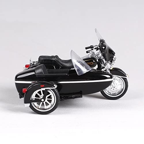 ETWBOHD Modelo de Motocicleta, 1:18 Compatible con Ha-Lley 1998 Cruz De Tres Ruedas Simulación Autorizada Original Aleación Motocicleta Modelo Modelo De Juguete Recogida (Color : E)