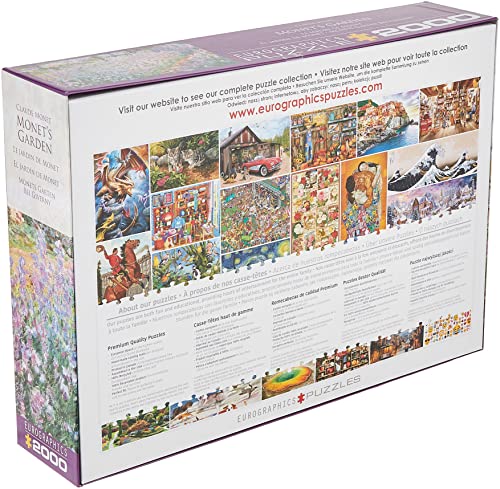 EuroGraphics 8220-4908 The Artist 's Garden - Puzle (2000 Piezas)