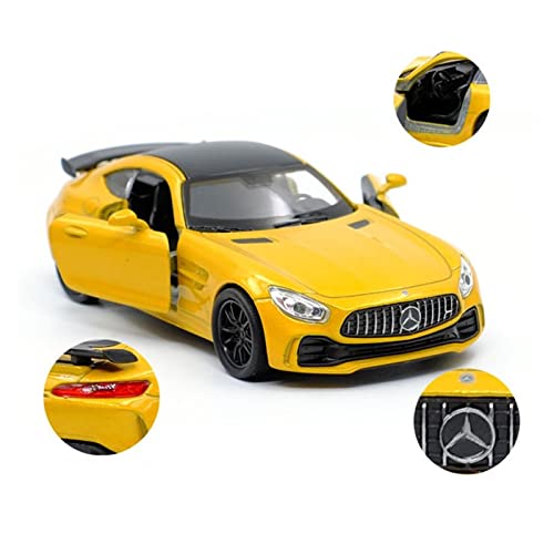 Fábrica Original 1:36 For Mercedes-Benz AMG GT-R, Modelo De Coche De Aleación De Simulación, Coche De Regalo De Juguete For Niños