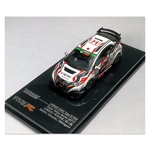 Fábrica Original 1:64 For Honda Civic Type R FK2 Super Taikyu # 97 Modelo De Coche Colección De Adultos Regalo Coche De Juguete