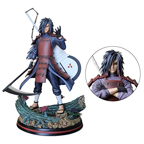 Factorydiy Figura de acción de Anime Modelo Figura de acción de Uchiha Madara Gk Modelo Anime PVC Estatua Coleccionable Juguetes de Regalo Alto Aproximadamente 30 cm Juguetes para Regalo de Amigo