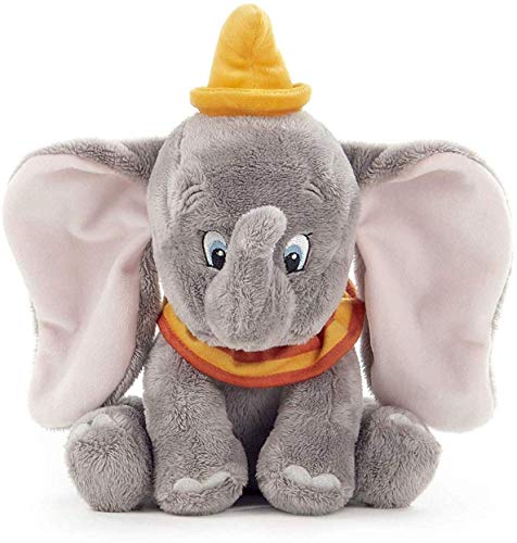 Famosa Softies - Dumbo 9'84"/25cm Peluche Elefante Gris Calidad Super Soft (760018549)