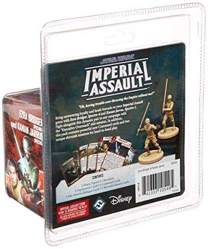 Fantasy Flight Games FFGSWI55 Ezra Bridger y Kanan Jarrus Ally Pack: Star Wars Imperial Assault, Multicolor