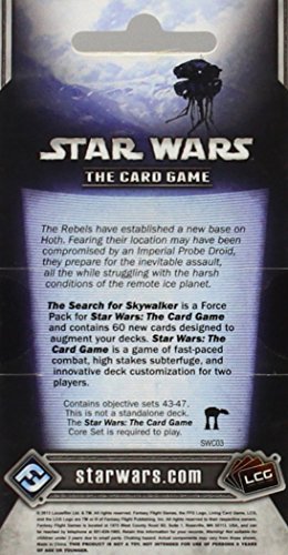 Fantasy Flight Games Star Wars lcg: la búsqueda de Skywalker-español, Color (FFGSWC03)