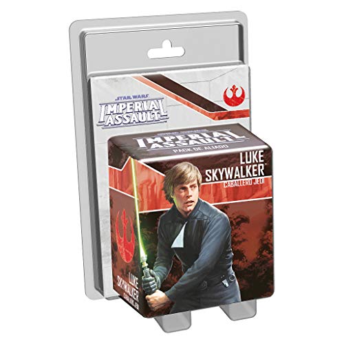 Fantasy Flight Games- Star Wars Luke Skywalker, Caballero Jedi, colección Imperial Assault, Color (FFSWI33)