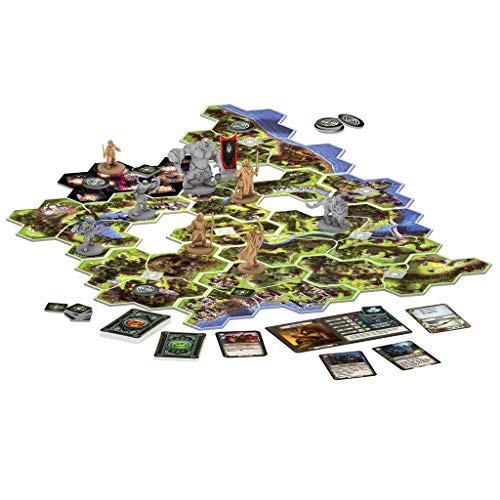 Fantasy Flight Games- Viajes por la Tierra Media, Color (JME01ES)