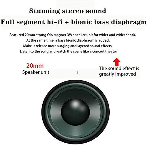 FEE-ZC Altavoz Bluetooth de levitación magnética Ligera para decoración de Festivales, Adecuado para Ocasiones de Apertura de Regalos, cumpleaños, Bodas, Publicidad