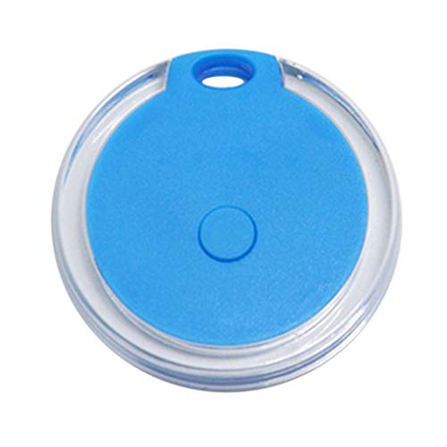 Fenteer Bluetooth Anti-Lost Tracker Wallet Key Bag Pet Dog Tracer Locator para Multicolores - Azul, 42x8mm