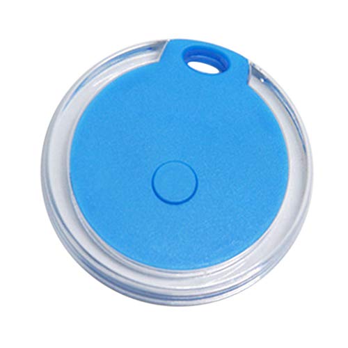 Fenteer Bluetooth Anti-Lost Tracker Wallet Key Bag Pet Dog Tracer Locator para Multicolores - Azul, 42x8mm