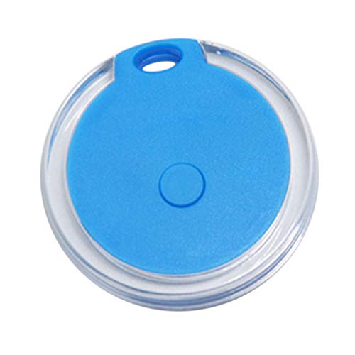 Fenteer Bluetooth Anti-Lost Tracker Wallet Key Bag Pet Dog Tracer Locator para Multicolores - Azul, 42x8mm