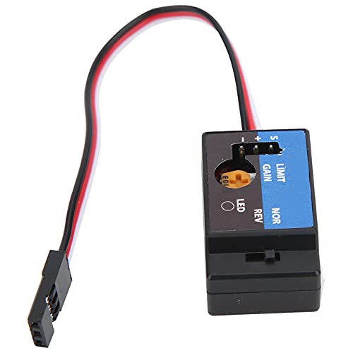 FEYV Giroscopio RC con Sistema SMM, Giroscopio RC para Coche de Carreras Sensibilidad Ajustable Ligero Sistema SMM Portátil para Derrapar