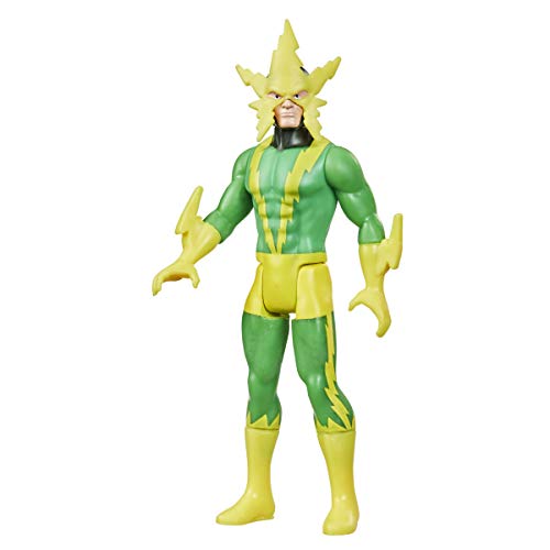 Figura de acción de 9,5 cm de Electro Retro 375 Collection de Hasbro Marvel Legends