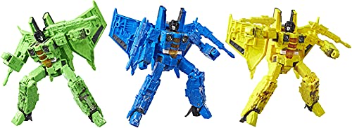 Figura de acción de Transformer Siege War For Cybertron Seekers, 3pk - Tormenta ácida, Tormenta de iones y Tormenta Nova