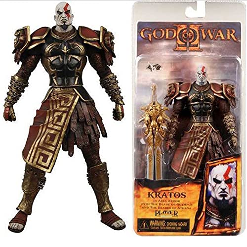 Figura de acción Kratos en Ares Armor W Blades Figura de acción Muñeca de juguete con caja 18cm 3 pedidos (Color : Kratos)