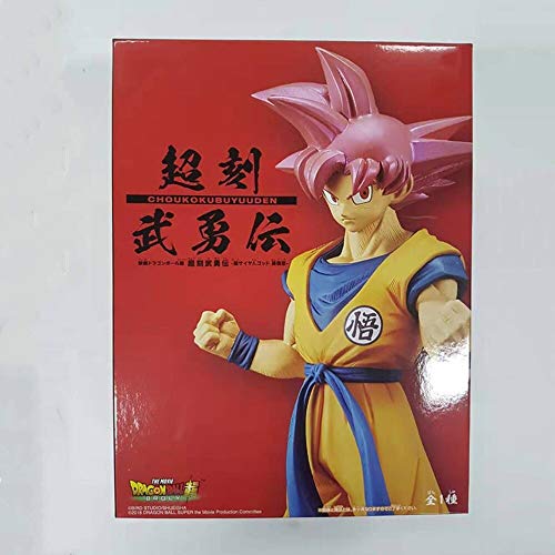 Figuras de acción de Dragon Ball Z, Son Goku, Super Saiyan, Juguetes de Cabello Rojo, Modelo de muñeca SSJ, Figura Decorativa de Gogeta (with Retail Box)