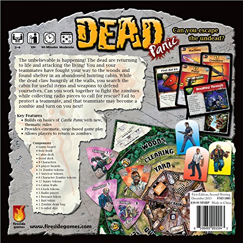 Fireside Games Dead Panic Board Game