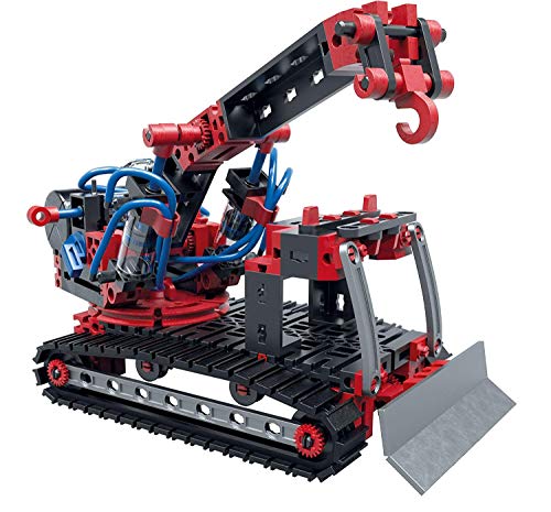 Fischertechnik Pneumatic Power – Aprende Física con este Divertidisimo Juego de Construcción con 5 Modelos Diferentes como la Excavadora