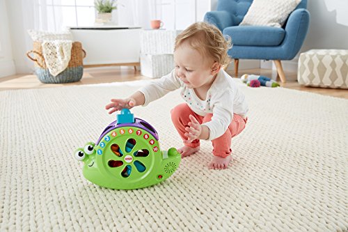 Fisher-Price- Carachina Tante Forme-Juguete Electrónico 6-36 Meses, FRB95