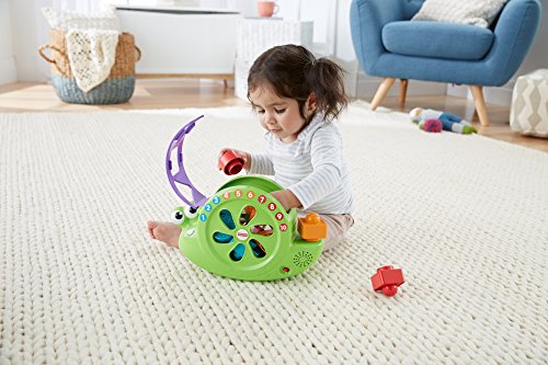 Fisher-Price- Carachina Tante Forme-Juguete Electrónico 6-36 Meses, FRB95