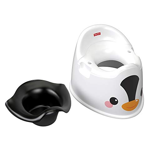 Fisher-Price - Orinal Pingüinito, Juguete de Aprendizaje y Desarrollo para Niños (Mattel GCJ80)