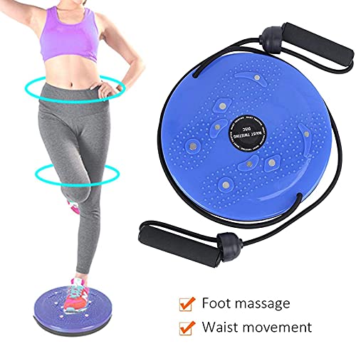 fllyiingu Twist Waist Disc Twister Board Cintura Twister Plate Balance Board Masaje Multifuncional Suela de pie Equipo de Fitness para el hogar para Cintura y Caderas Fitness y Ejercicio