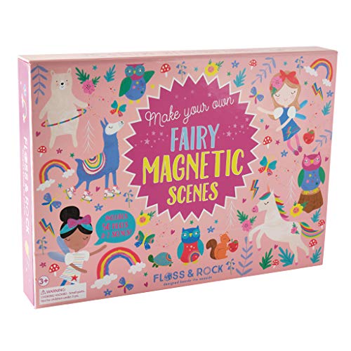 Floss & Rock 40P3587 Rainbow Fairy Magnetic Play Escenas de juguete