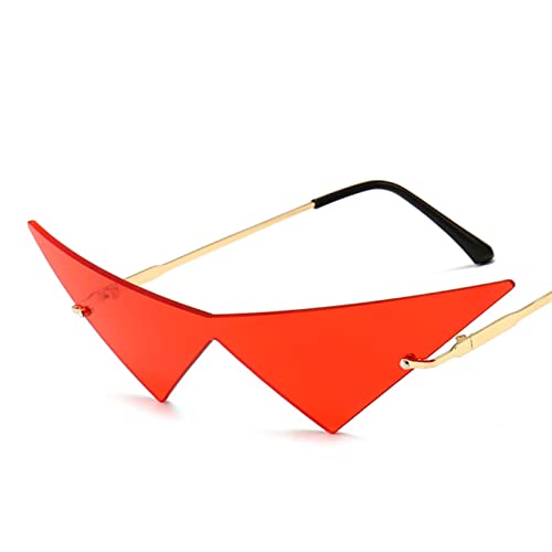 FMTZZY Japón Anime Tengen Toppa Gurren-Lagann Cosplay Gafas Squirtle Fashion Glasses Carnaval Party Online Show Cosplay Props Regalos (color del marco: dorado, color de las lentes: oro rojo)