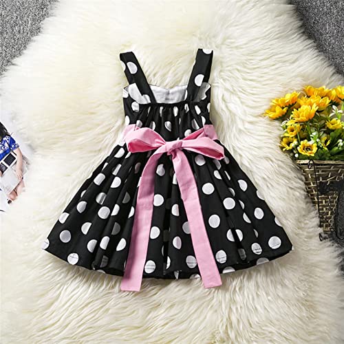 FMTZZY Vestido blanco como la nieve para niñas, vestidos de Alicia en el país de las maravillas Dot Halloween Princesa Cosplay Disfraces Bebé Niñas Niño Ropa (Color: Alice Dot, Tamaño del niño: 18M)