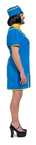 Folat B.V.- Vestido de Stewardess para Hombre – Talla XL – XXL, Color Azul, Größe (63385)