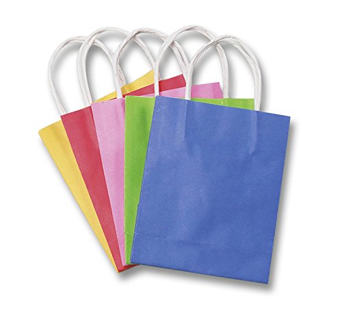 Folia Bringmann 21.809 bolsas de papel grandes 18 x 8 x 21 cm Colores Surtidos Pack de 20