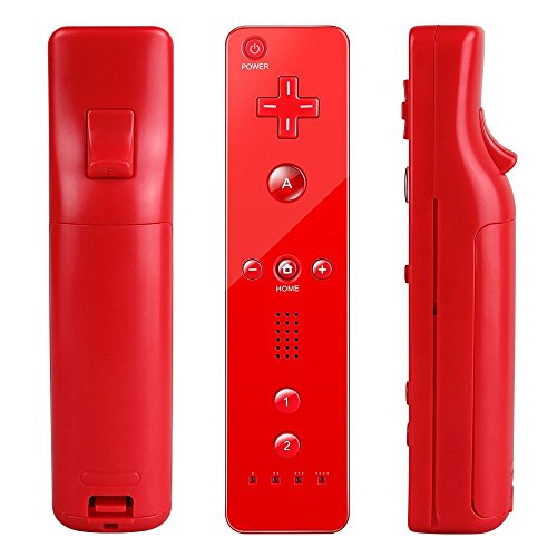 FONCBIEN Mandos a Distancia para Wii , Mando a Distancia De Repuesto con Funda De Silicona y Correa para La Muñeca para Nintendo Wii y Wii U