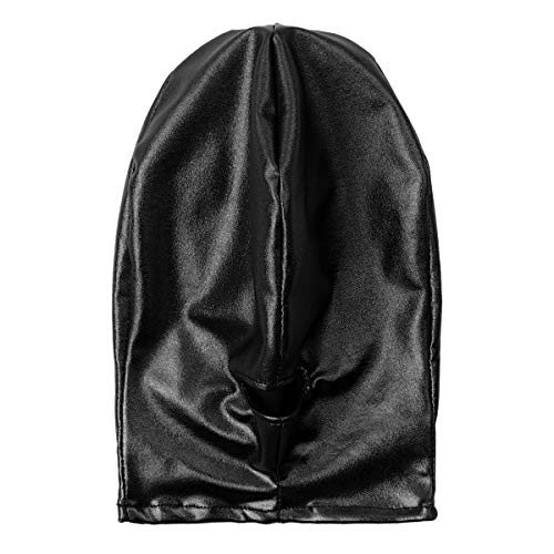 Freebily Pasamontaña Capucha Casco Máscara Disfraz de Fiesta Estirable Permeable al Aire para Adulto Mujer Hombre Cosplay Negro A Talla única