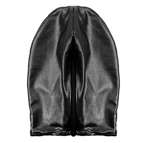 Freebily Pasamontaña Capucha Casco Máscara Disfraz de Fiesta Estirable Permeable al Aire para Adulto Mujer Hombre Cosplay Negro A Talla única