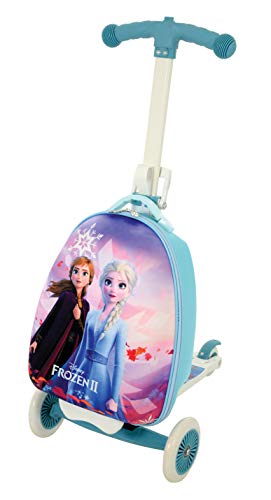 Frozen 2 M004210 3 en 1 Scootin Maleta congelada, Multi