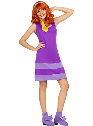 Funidelia | Disfraz de Daphne - Scooby Doo Oficial para Mujer Talla S ▶ Scooby Doo, Dibujos Animados - Color: Morado - Licencia: 100% Oficial - Divertidos Disfraces y complementos