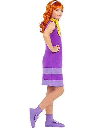 Funidelia | Disfraz de Daphne - Scooby Doo Oficial para niña Talla 10-12 años ▶ Scooby Doo, Dibujos Animados - Color: Morado - Licencia: 100% Oficial - Divertidos Disfraces y complementos